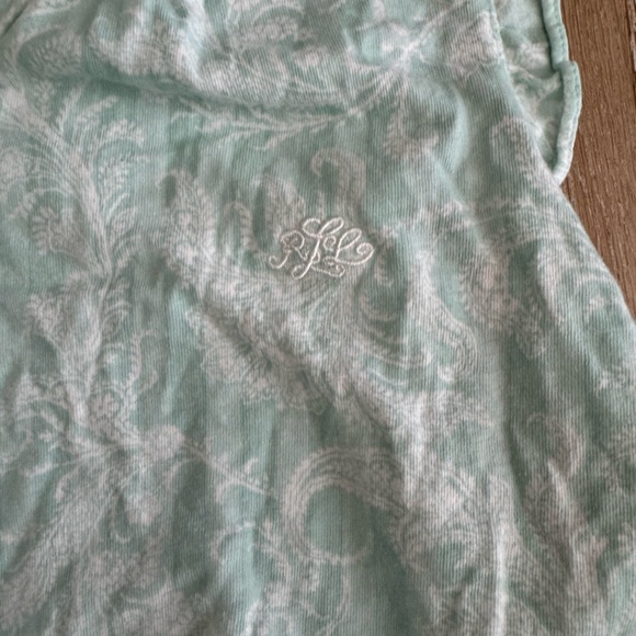 Lauren Ralph Lauren- Ruffle Pajama Set - Picture 2 of 4